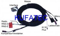 Kabelsatz FSE Handyvorbeitung BT Audi TT `07 Komplett