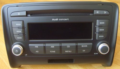 Audi Radio CD Concert 3, Concert3 TT 8J Modell mit MP3 - Service24 -  Autoradios, Navigationsgeräte